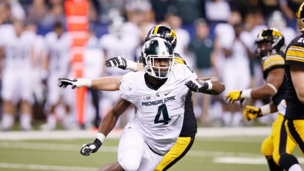 All The Way Up: How Michigan State junior defensive lineman Malik McDowell is (literally) growing into stardom